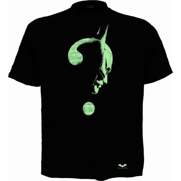 Spiral Direct Unisex Vuxen Riddler Batman Logotyp T-Shirt XL Svart Black XL