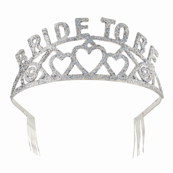Bristol Novelty Womens/Ladies Bride To Be Tiara One Size Silver Silver One Size