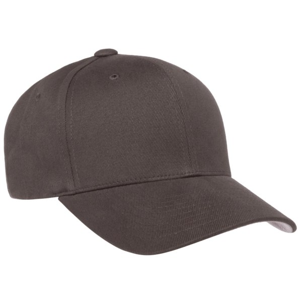 Flexfit By Yupoong Borstad Twill Cap S/M Grå Grey S/M