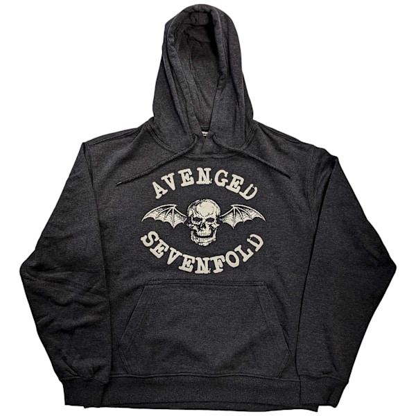 Avenged Sevenfold Unisex Vuxen Logo Hoodie S Grå Grey S