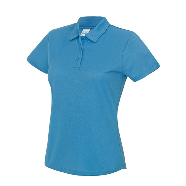 Awdis Dam/Dam Moisture Wicking Lady Fit Polo Shirt 14 UK Sapphire Blue 14 UK