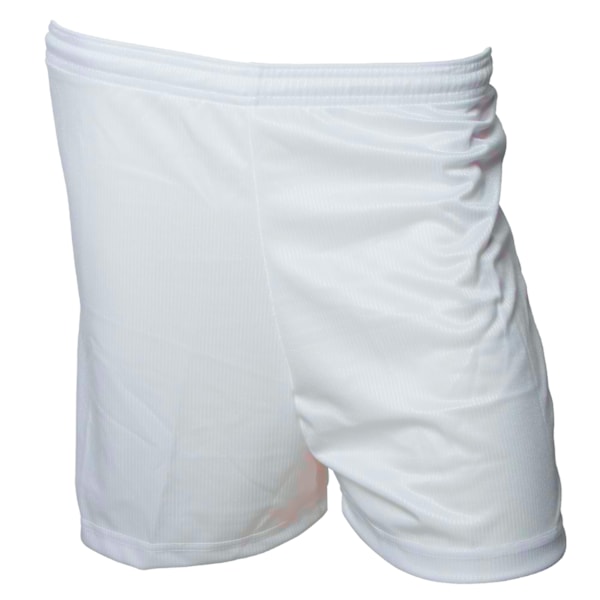 Precision Unisex Vuxen Micro-Stripe Fotbollsshorts M-L Vit White M-L