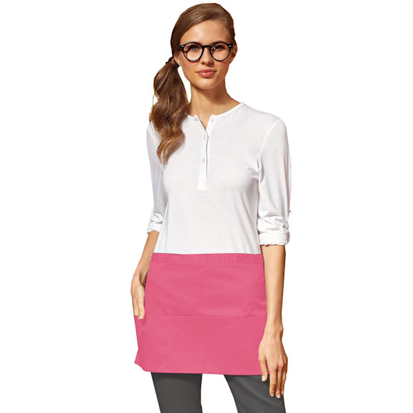 Premier Dam/Kvinnors Färger 3 Fickor Förkläde / Arbetskläder En Storlek Fuchsia One Size