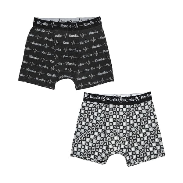 Keanu Herr Bomullsblandning Performance Boxershorts (6-pack) M Light Grey/Dark Grey/Black/White/Gr M