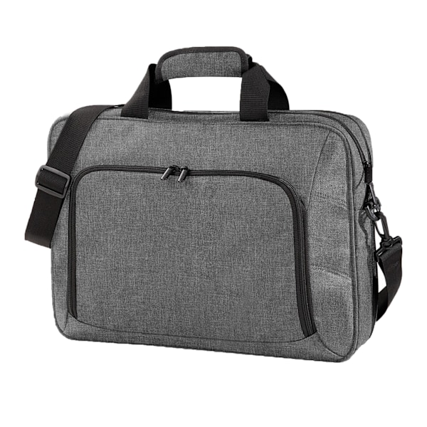 Quadra Executive Digital Office Bag (17 tum kompatibel bärbar dator) Grey Marl One Size
