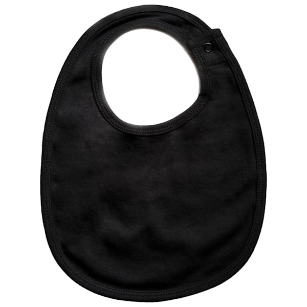 Babybugz Baby Single Layer Haklapp En Storlek Svart Black One Size