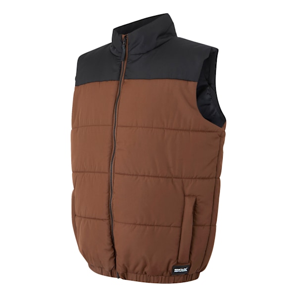 Regatta Hawfinch Vadderad Väst för Män XXL Mörkbrun/Svart Dark Brown/Black XXL