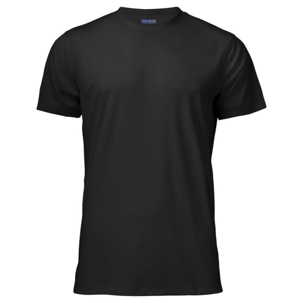 Projob Mens Spun Dyed T-Shirt 4XL Svart Black 4XL