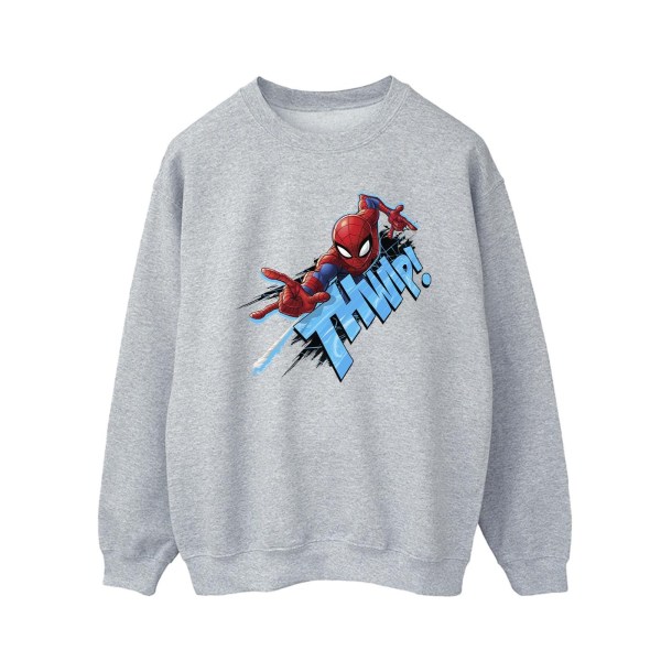 Marvel Mens Spider-Man Thump Sweatshirt L Sports Grey Sports Grey L