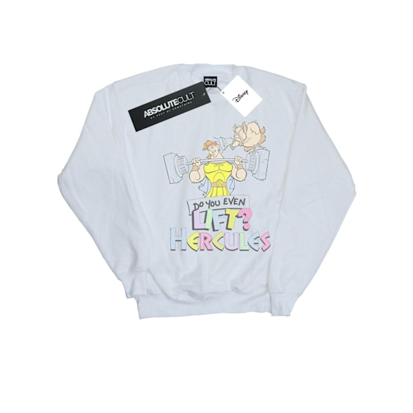 Disney Mens Hercules Do You Even Lift? Sweatshirt 5XL Vit White 5XL