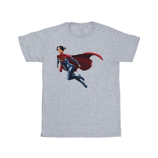 DC Comics Boys The Flash Supergirl T-shirt 12-13 år Sports G Sports Grey 12-13 Years