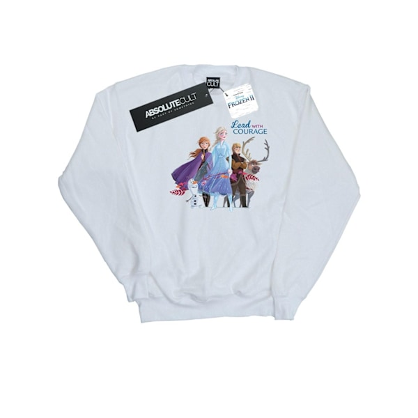 Disney Dam/Damer Frozen 2 Led Med Mod Sweatshirt M Vit White M