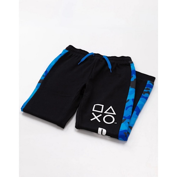 Playstation Pojkar Camo Joggingbyxor 13-14 År Svart/Blå/Vit Black/Blue/White 13-14 Years