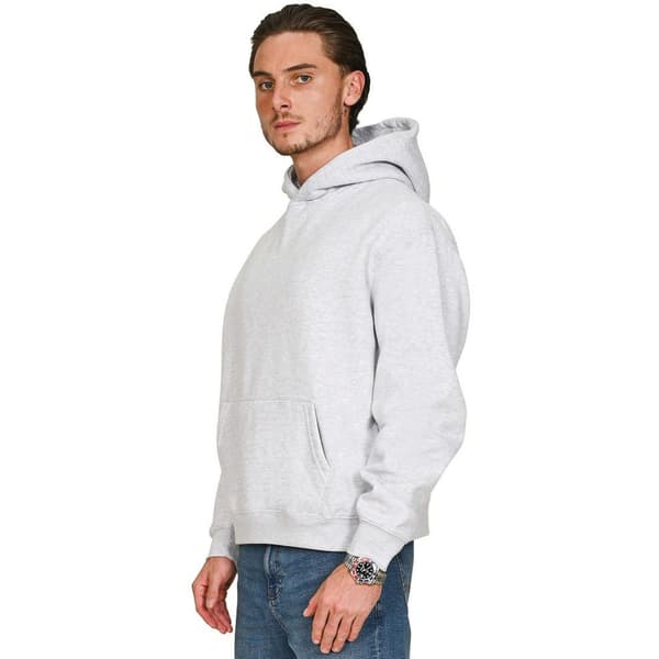 Casual Classics Herr Boxig Ringspun Bomull Oversized Hoodie M Ask Ash Grey M
