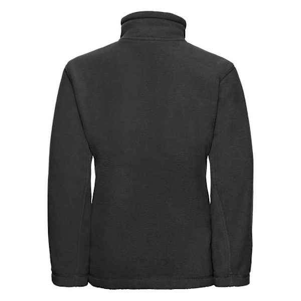 Russell Barnkläder/Barn Full Zip Fleecejacka Utomhus 7-8 År Black 7-8 Years