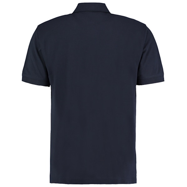 Kustom Kit Klassisk Superwash Polo i bomull, klassisk passform, herr, L, marinblå Navy L