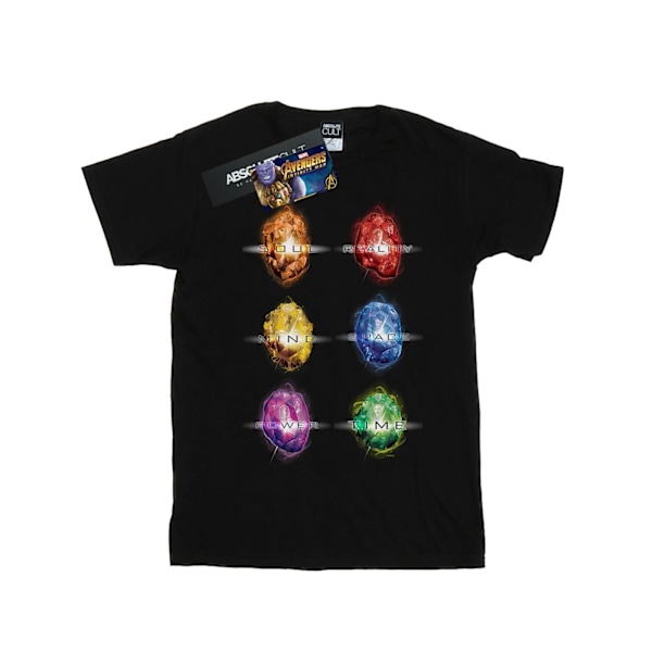 Marvel Dam/Dam Avengers Infinity War Infinity Stones Bomull Black S