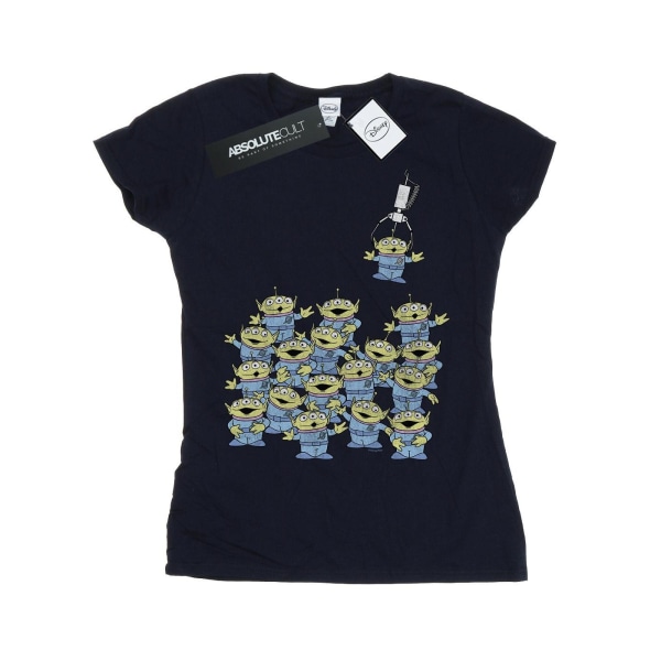 Disney Toy Story för kvinnor/damer The Claw Cotton T-shirt S Deep N Deep Navy S
