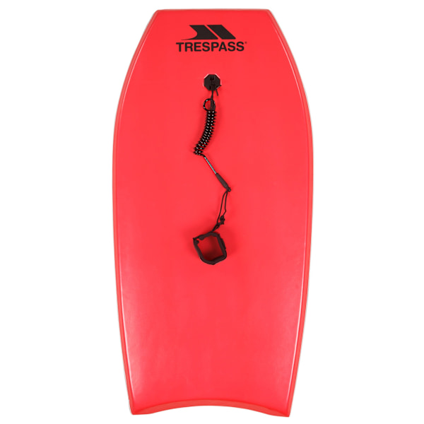 Trespass Seadrift Logo Bodyboard En Storlek Röd Red One Size