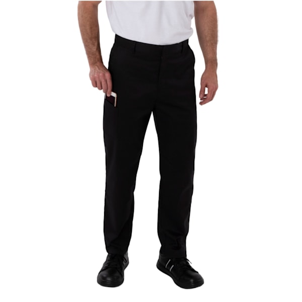 AFD Herr Stretch Slim Byxor 42R Svart Black 42R