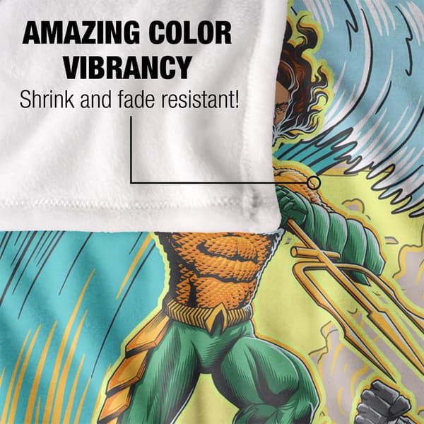 Aquaman Stridsfilt One Size Flerfärgad Multicoloured One Size
