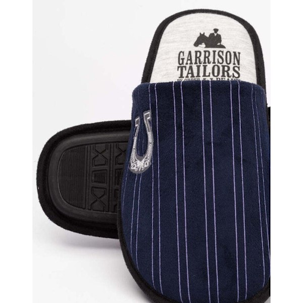 Peaky Blinders Herr Slippers Randiga 9 UK-10 UK Blå/Vit Blue/White 9 UK-10 UK