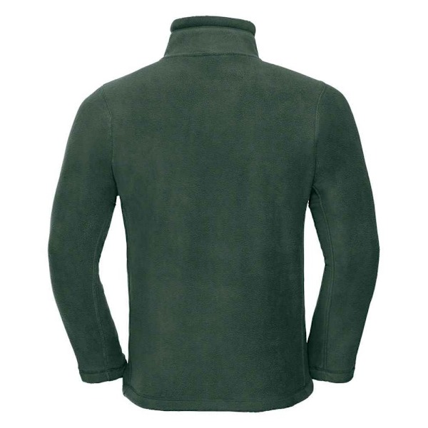 Russell Herr Fleecejacka för män utomhus 4XL Flaskgön Bottle Green 4XL