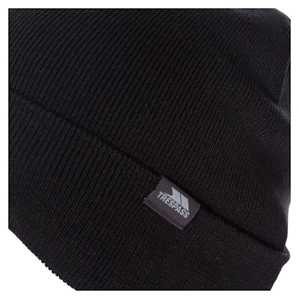 Trespass Unisex Vuxen Crackle Reflekterande Mössa One Size Svart Black One Size