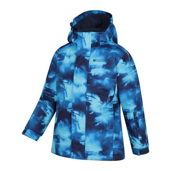 Mountain Warehouse Barn/Kids Tryckt Skidjacka Set 3-4 År Cobalt 3-4 Years