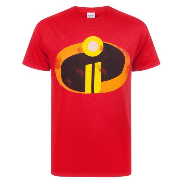 The Incredibles 2 Herrkostym T-shirt M Röd Red M