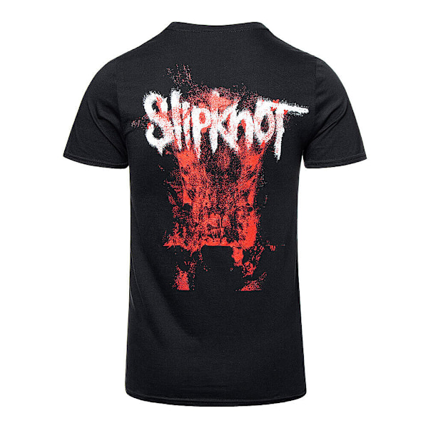 Slipknot Unisex Adult Devil Single Blur Logo T-Shirt XXL Svart Black XXL