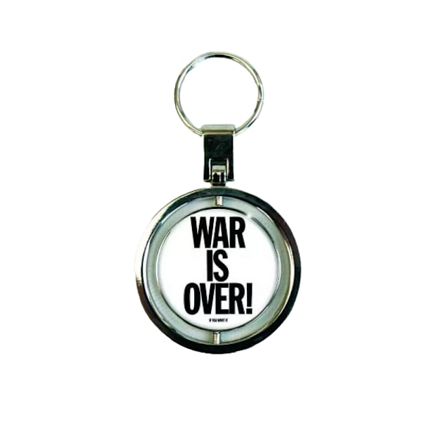 John Lennon Spinner Nyckelring One Size Svart/Vit Black/White One Size