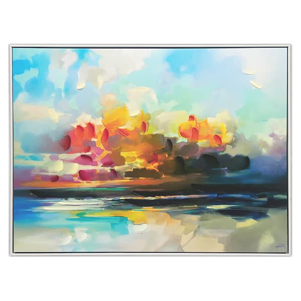 Scott Naismith Cloud Flow Handmålad Canvastavla 80cm x 60cm Multicoloured 80cm x 60cm