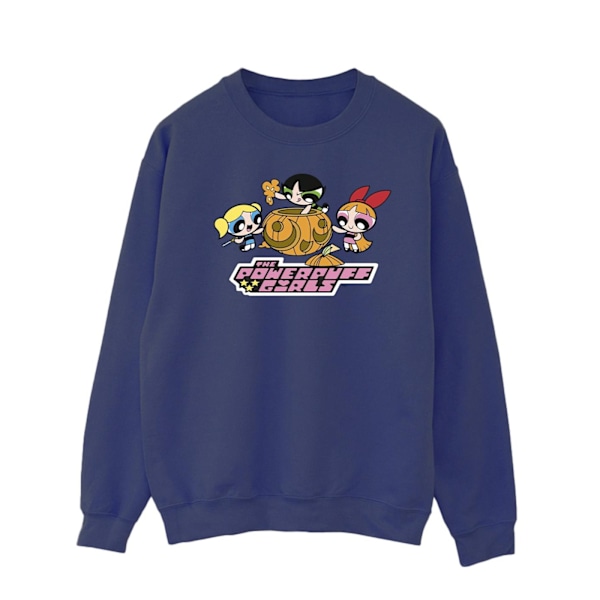 The Powerpuff Girls Herr Dam Pumpa Sweatshirt M Marinblå Navy Blue M