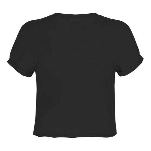 Amplified Dam Pulp Bomull Crop Top XXL Mörkgrå Charcoal XXL