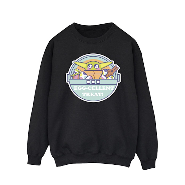 Star Wars The Mandalorian Eggcellent Easter Sweatshirt L B för män Black L