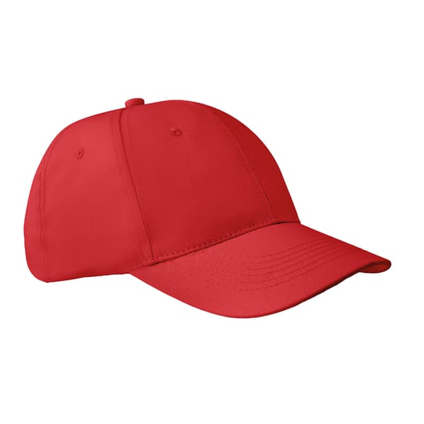 MidOcean Basie 6-panels Keps One Size Röd Red One Size