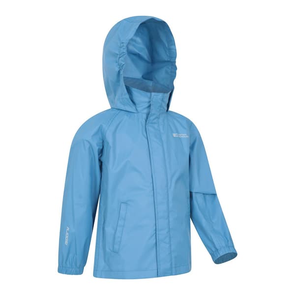Mountain Warehouse Barn/Barn Pakka II Vattentät Jacka 5- Blue 5-6 Years
