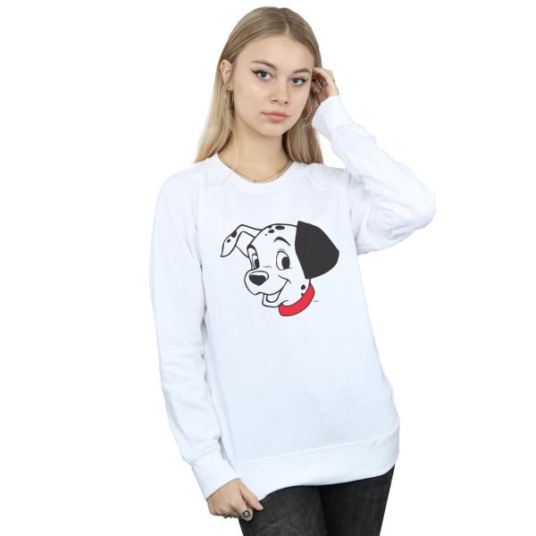 Disney Dam/Dam 101 Dalmatiner Dalmatin Head Sweatshirt X White XXL