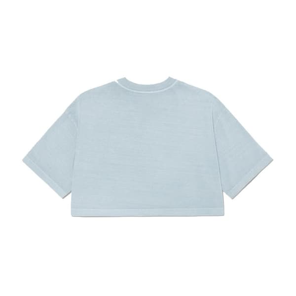 Bella + Canvas Dam Oversized Crop T-shirt X Light Washed Denim XXL