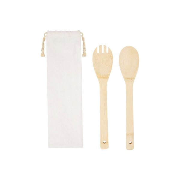 Bullet Endiv Bambuservering Redskap Set En Storlek Beige Beige One Size