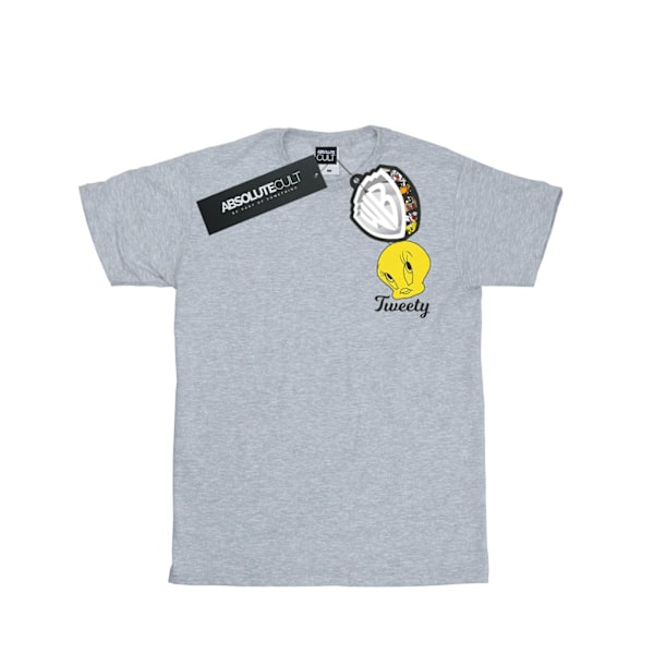 Looney Tunes Tweety Pie Head T-shirt för män, 3XL, sportgrå Sports Grey 3XL