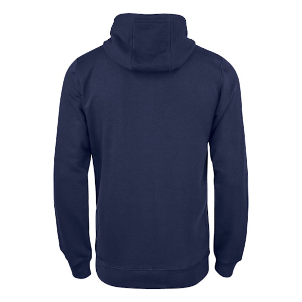 Clique Premium ekologisk bomull full zip huvtröja L mörk marinblå Dark Navy L