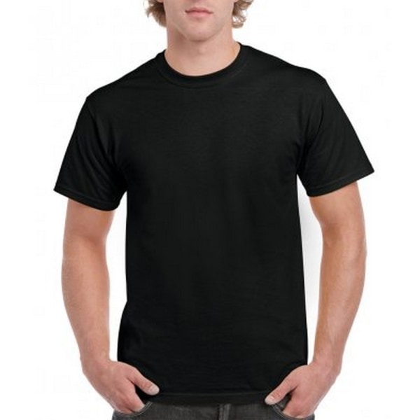 Gildan Mens Hammer Heavyweight T-Shirt XL Svart Black XL