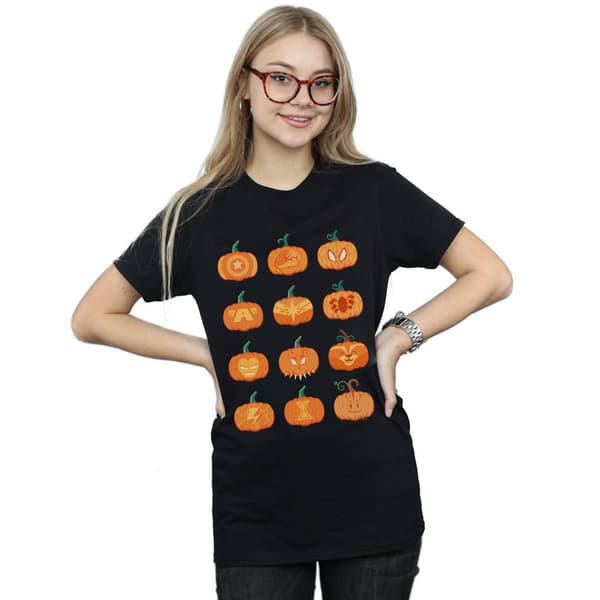 Marvel Dam/Dam Avengers Halloween Pumpa Bomull Pojkvän Black S