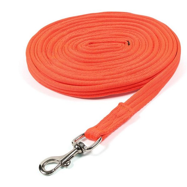 Wessex Web Horse Lunge Line 8m Orange Orange 8m