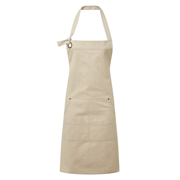 Premier Calibre Heavy Canvas Fickförkläde En Storlek Naturlig Natural One Size