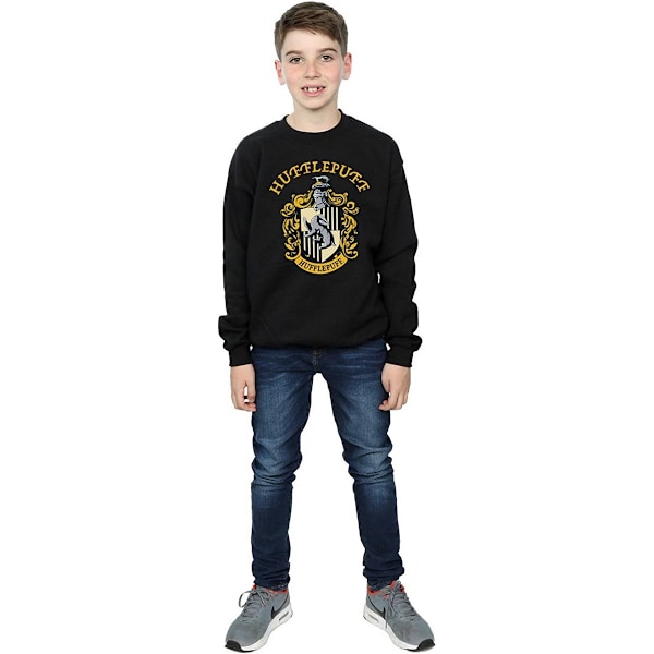 Harry Potter Pojkar Gryffindor Bomullströja 7-8 År Svart Black 7-8 Years
