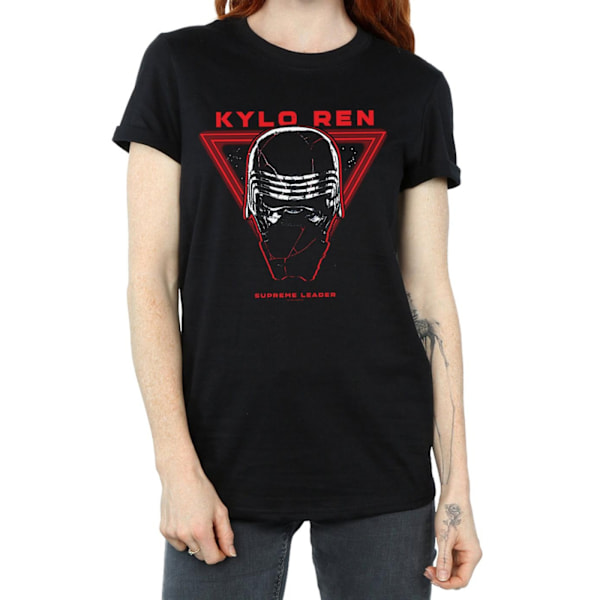 Star Wars The Rise Of Skywalker Dam/Damer Supreme Leader Kylo Ren Bomullspojkvän T-shirt 5XL Svart Black 5XL