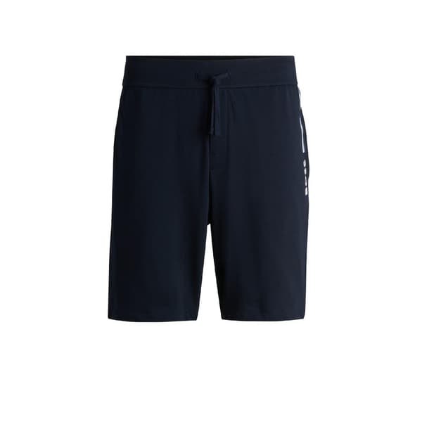 Boss Herr Regular Hoodie L S Mörkblå Dark Blue L S